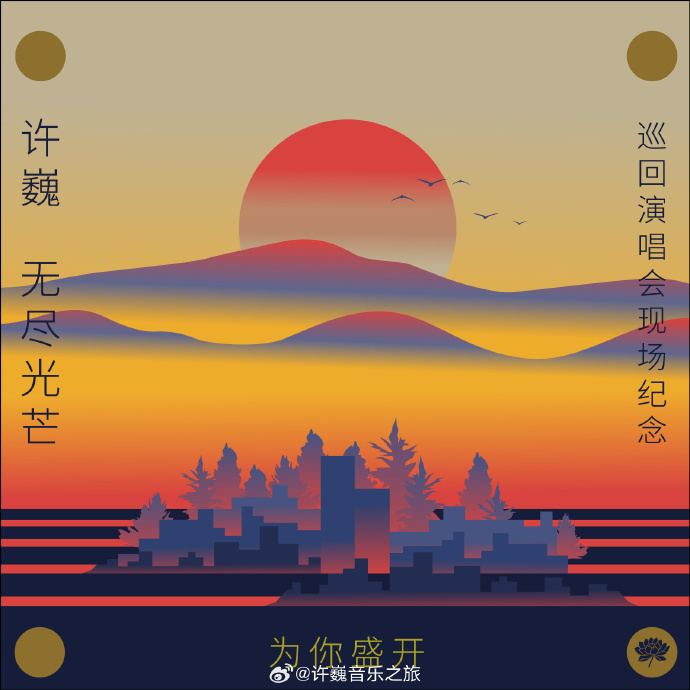 为你盛开许巍无尽光芒巡回演唱会现场纪念封面图